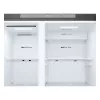 Šaldytuvas šalia šaldiklio LG GSLC41PYPE, 641 L, šaldytuvas 420 L / šaldiklis 221 L, laisvai pastatomas, sidabrinis