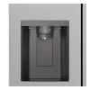Šaldytuvas šalia šaldiklio LG GSLC41PYPE, 641 L, šaldytuvas 420 L / šaldiklis 221 L, laisvai pastatomas, sidabrinis