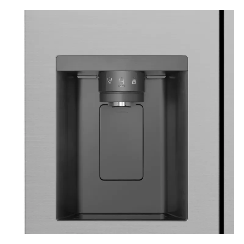 Šaldytuvas šalia šaldiklio LG GSLC41PYPE, 641 L, šaldytuvas 420 L / šaldiklis 221 L, laisvai pastatomas, sidabrinis