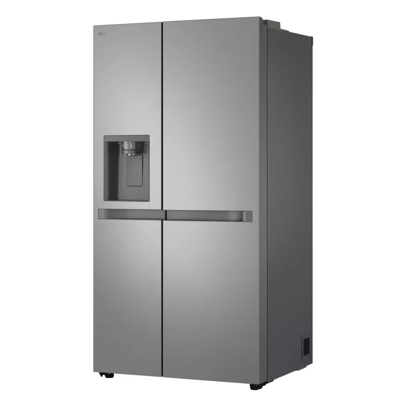 Šaldytuvas šalia šaldiklio LG GSLC41PYPE, 641 L, šaldytuvas 420 L / šaldiklis 221 L, laisvai pastatomas, sidabrinis
