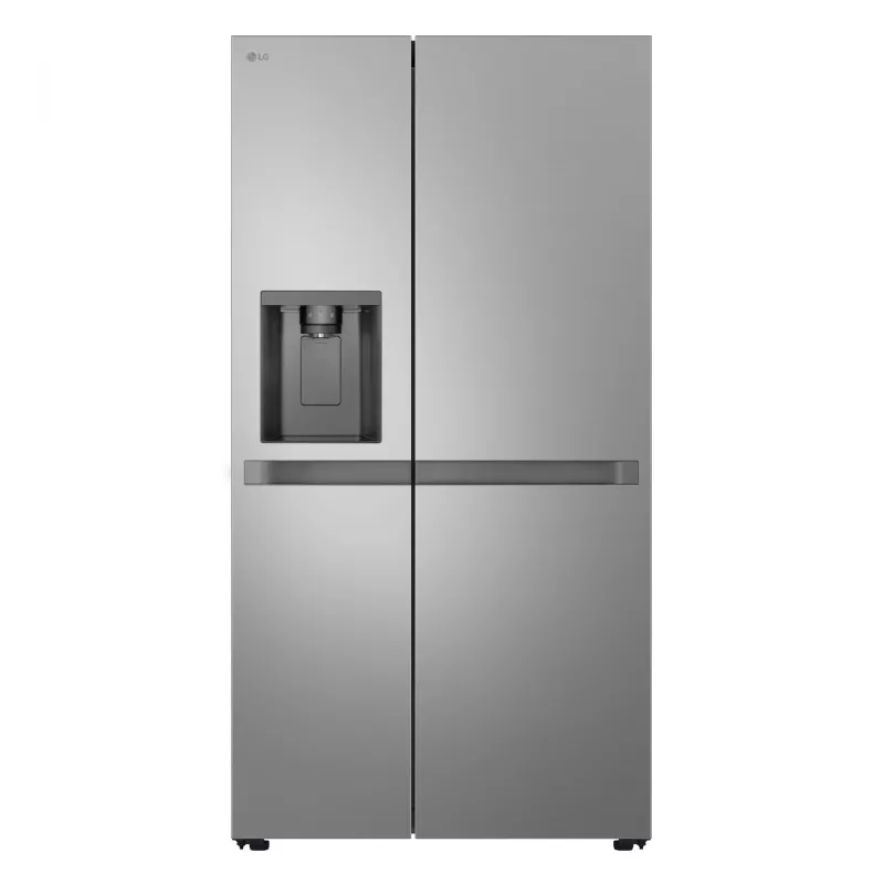 Šaldytuvas šalia šaldiklio LG GSLC41PYPE, 641 L, šaldytuvas 420 L / šaldiklis 221 L, laisvai pastatomas, sidabrinis