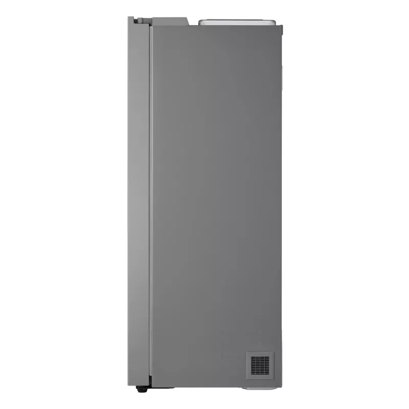 Šaldytuvas šalia šaldiklio LG GSLC41PYPE, 641 L, šaldytuvas 420 L / šaldiklis 221 L, laisvai pastatomas, sidabrinis