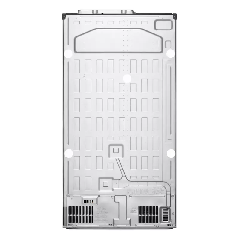 Šaldytuvas LG GSBC40EPPE side-by-side, laisvai pastatomas, 664 L, E, juodas