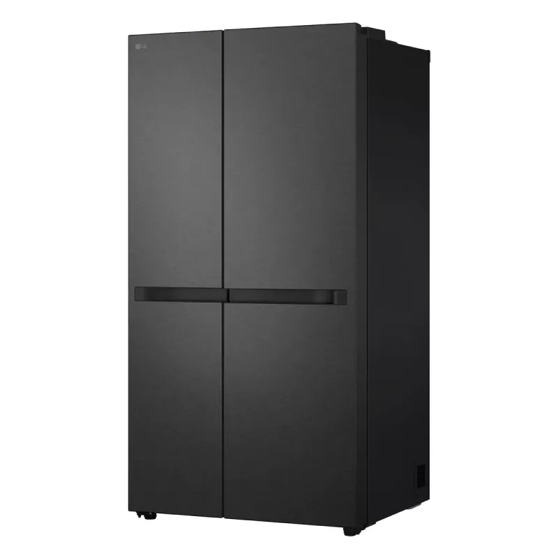 Šaldytuvas LG GSBC40EPPE side-by-side, laisvai pastatomas, 664 L, E, juodas
