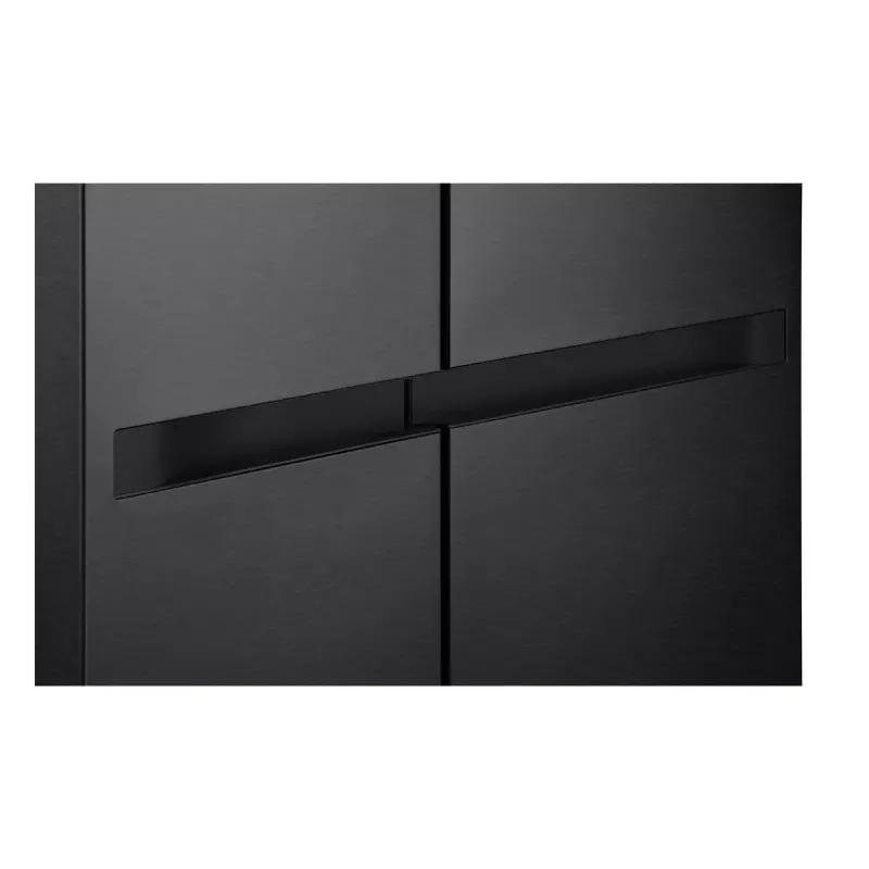 Šaldytuvas LG GSBC40EPPE side-by-side, laisvai pastatomas, 664 L, E, juodas