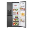LG GSLC41EPPE šaldytuvas šaldiklis „Side-by-Side“ laisvai pastatomas 641 L juodas