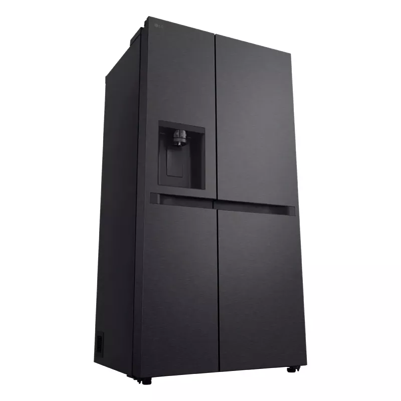 LG GSLC41EPPE šaldytuvas šaldiklis „Side-by-Side“ laisvai pastatomas 641 L juodas