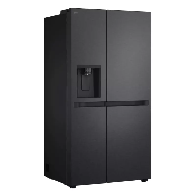 LG GSLC41EPPE šaldytuvas šaldiklis „Side-by-Side“ laisvai pastatomas 641 L juodas