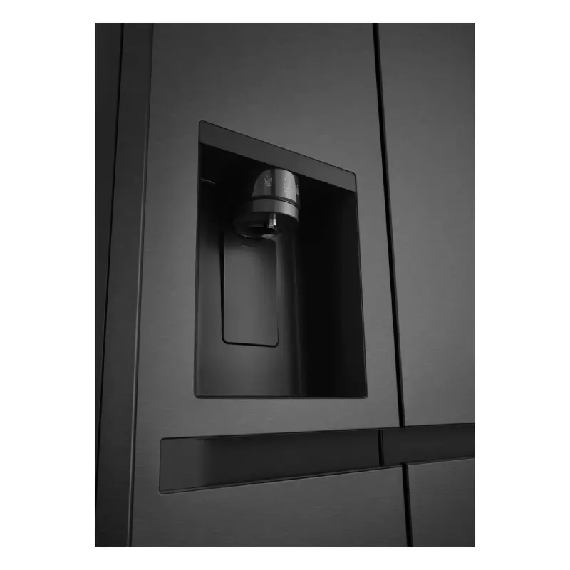 LG GSLC41EPPE šaldytuvas šaldiklis „Side-by-Side“ laisvai pastatomas 641 L juodas