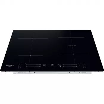 Whirlpool WB S2560 NE juoda įmontuojama 59 cm zoninė indukcinė kaitlentė 4 zonos