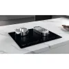 Whirlpool WB S2560 NE juoda įmontuojama 59 cm zoninė indukcinė kaitlentė 4 zonos