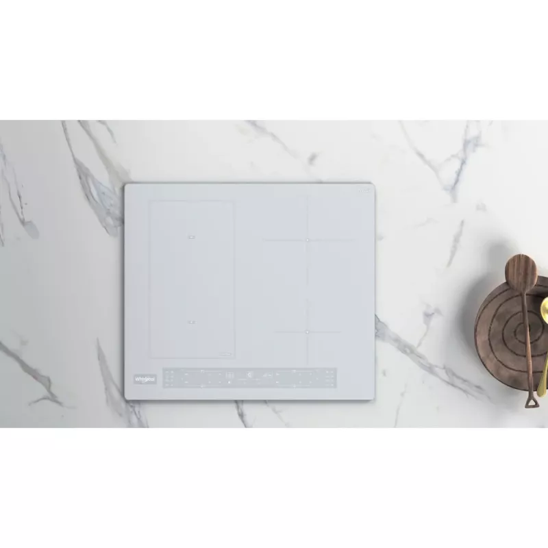 Whirlpool WL B4560 NE/W balta įmontuojama 59 cm zoninė indukcinė kaitlentė, 4 zonos