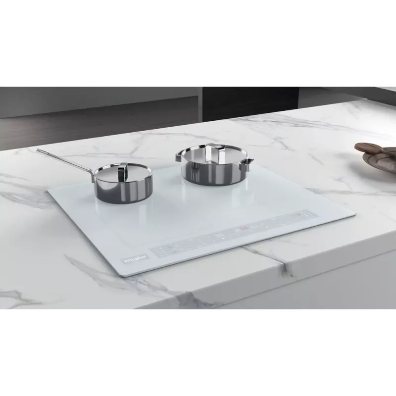 Whirlpool WL B4560 NE/W balta įmontuojama 59 cm zoninė indukcinė kaitlentė, 4 zonos