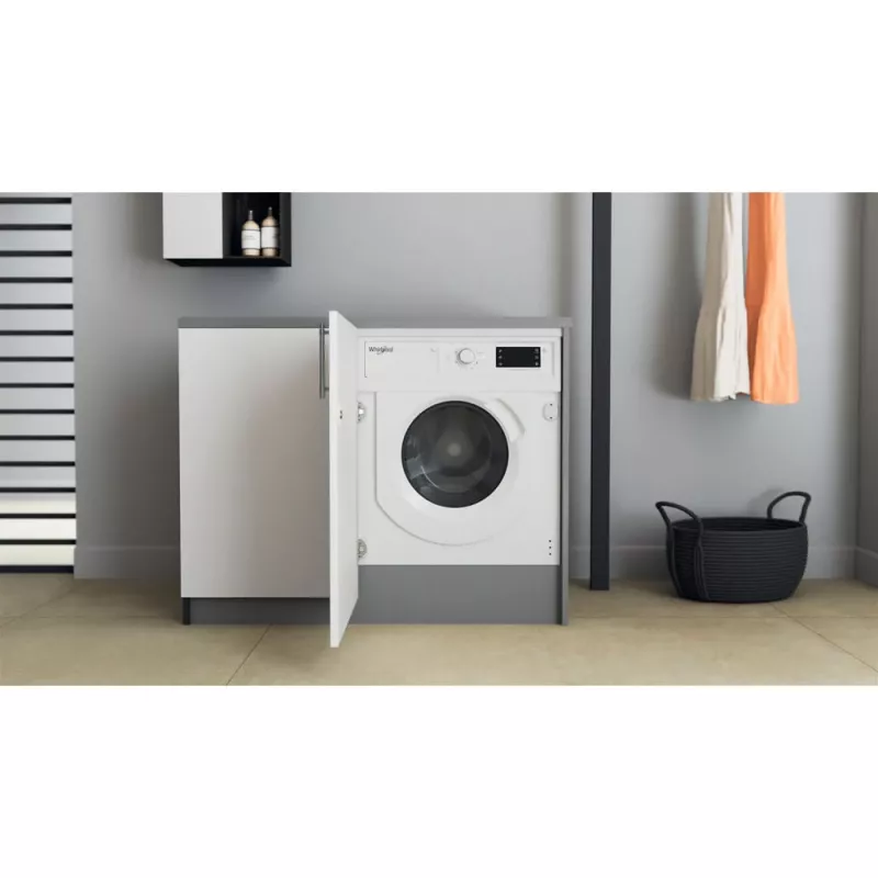 Whirlpool BI WMWG 71483E EU N skalbyklė su priekiniu pakrovimu 7 kg 1351 aps/min Balta