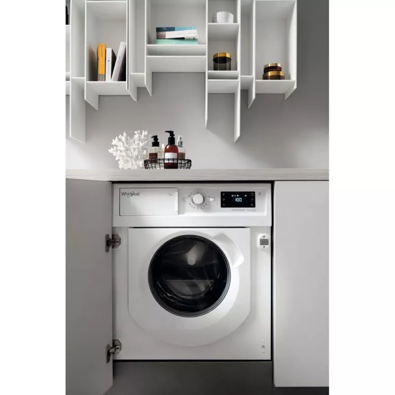 Whirlpool BI WMWG 71483E EU N skalbyklė su priekiniu pakrovimu 7 kg 1351 aps/min Balta