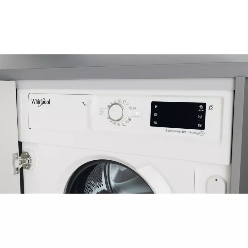 Whirlpool BI WMWG 71483E EU N skalbyklė su priekiniu pakrovimu 7 kg 1351 aps/min Balta