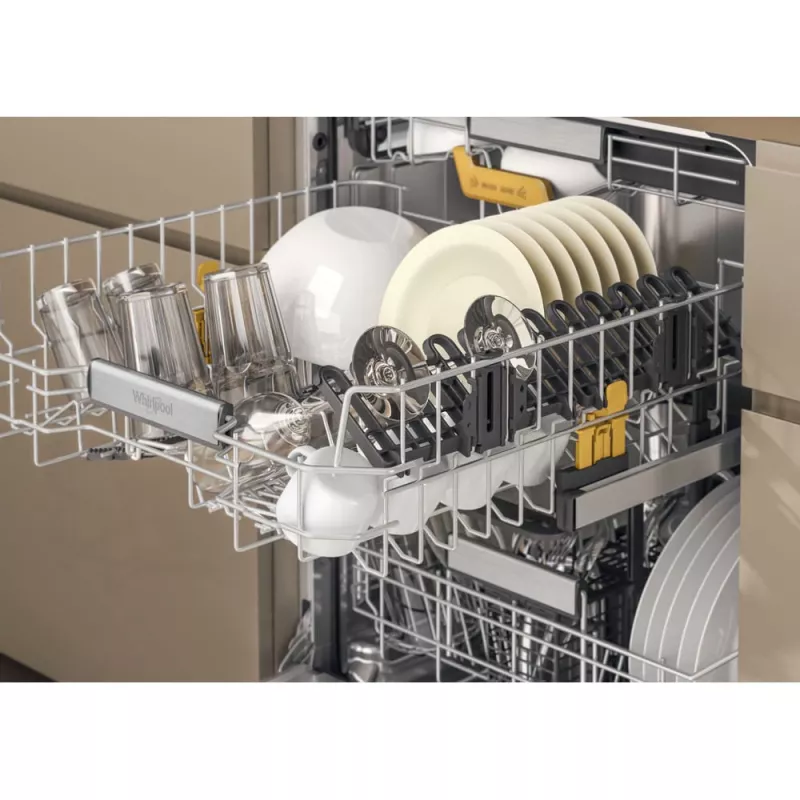 Indaplovė Whirlpool MaxiSpace W8I HT58 T, pilnai įmontuojama, 14 komplektų
