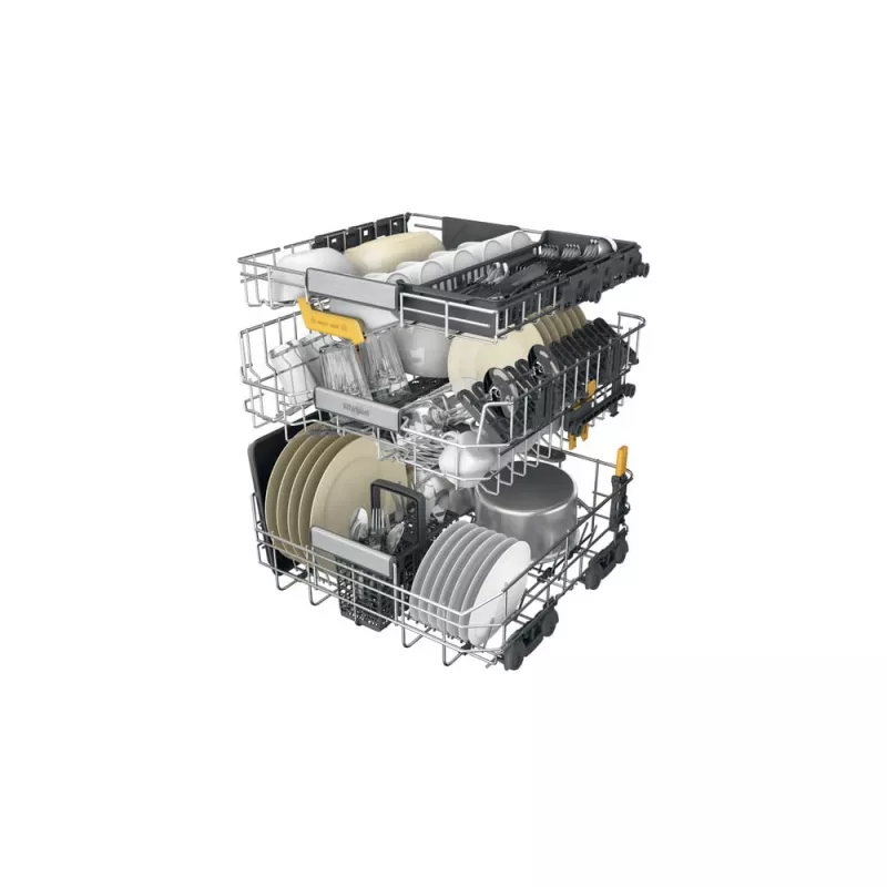 Indaplovė Whirlpool MaxiSpace W8I HT58 T, pilnai įmontuojama, 14 komplektų