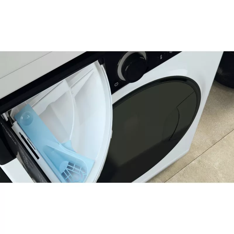 Whirlpool WRSB 7259 D EU priekinio pakrovimo skalbimo mašina, 7 kg, 1151 aps./min., juoda, balta