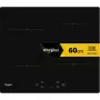 Whirlpool WS Q2160 NE juoda įmontuojama 59 cm zoninė indukcinė kaitlentė 4 zonos