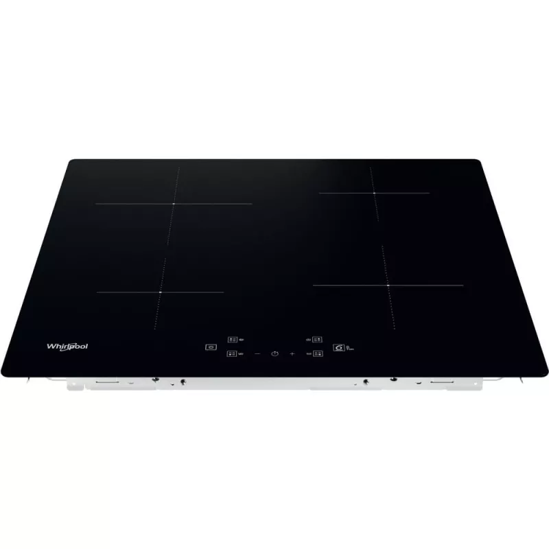 Whirlpool WS Q2160 NE juoda įmontuojama 59 cm zoninė indukcinė kaitlentė 4 zonos