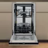 Whirlpool WH6IC11BS7LSA0 Pilnai įmontuojama indaplovė 11 komplektų