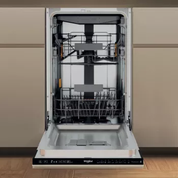 Whirlpool WH6IC11BS7LSA0 Pilnai įmontuojama indaplovė 11 komplektų