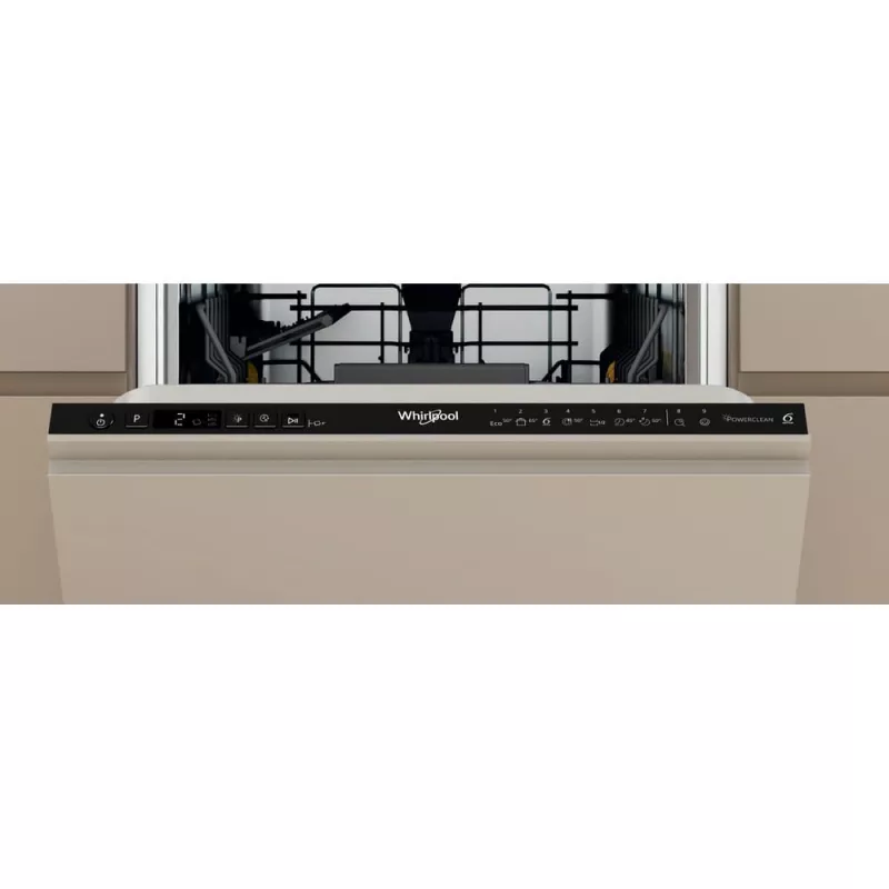 Whirlpool WH6IC11BS7LSA0 Pilnai įmontuojama indaplovė 11 komplektų