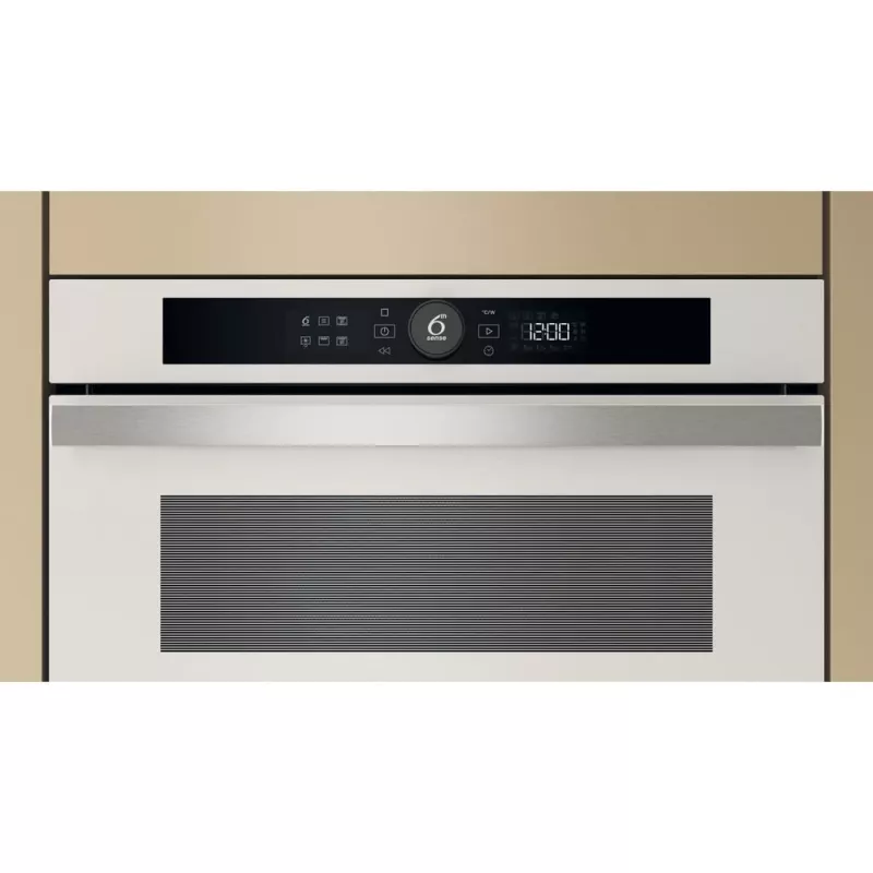 Mikrobangų krosnelė Whirlpool WMD44MW su griliu, įmontuojama, 31 L, 1000 W, balta