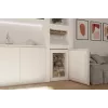 Candy CNUQ2L58EWH Šaldiklis vertikalus Laisvai pastatomas 90 L Baltas