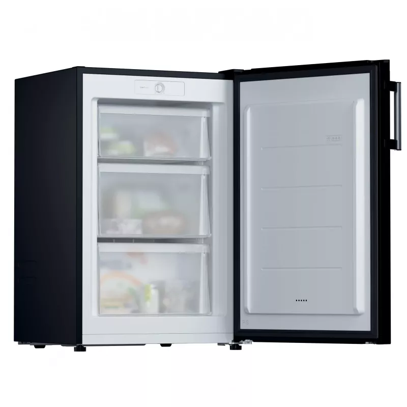 Candy CNUQ2L58EBH Šaldiklis vertikalus Laisvai pastatomas 90 L Juodas