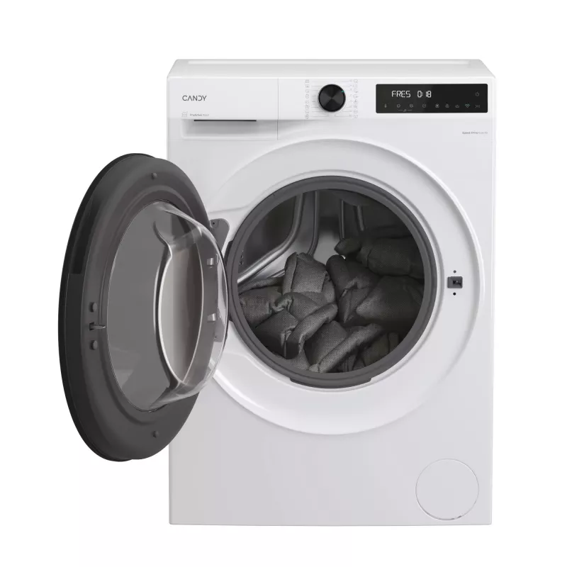 Candy BP 410BL8-S skalbimo mašina priekinio pakrovimo 10 kg 1400 RPM balta