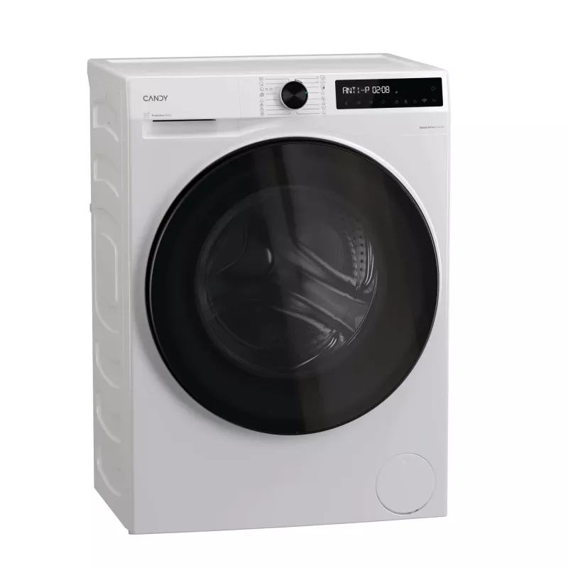 Candy BWR 485SBL6-S skalbyklė su džiovinimo funkcija, laisvai pastatoma, priekinio pakrovimo, balta