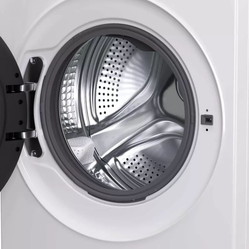 Candy BWR 485SBL6-S skalbyklė su džiovinimo funkcija, laisvai pastatoma, priekinio pakrovimo, balta