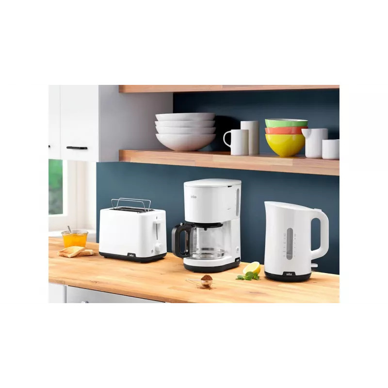 Braun HT1010WH 2 griežinėliai 900 W balta