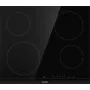 Gorenje ECT641BCSC kaitlentė juoda įmontuojama 60 cm keraminė 4 zonos
