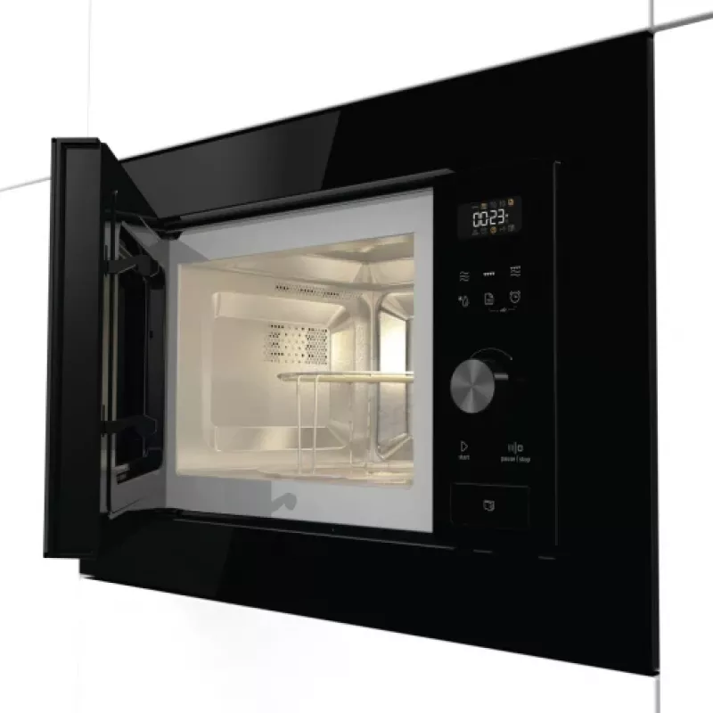 Gorenje XY820Z BM201AG1BG G600 įmontuojama grilio mikrobangų krosnelė, 20 L, 800 W, LED ekranas
