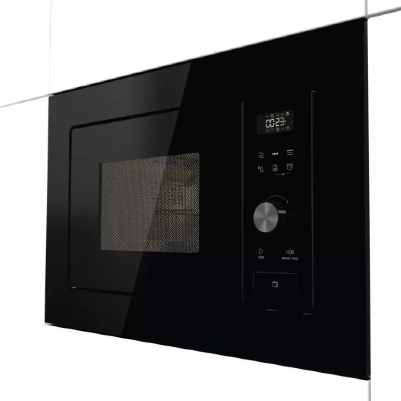 Gorenje XY820Z BM201AG1BG G600 įmontuojama grilio mikrobangų krosnelė, 20 L, 800 W, LED ekranas
