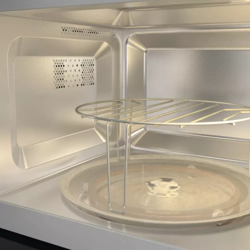 Gorenje XY820Z BM201AG1BG G600 įmontuojama grilio mikrobangų krosnelė, 20 L, 800 W, LED ekranas