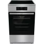 Gorenje 740742 laisvai pastatoma viryklė, juoda, nerūdijantis plienas