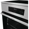 Gorenje 740742 laisvai pastatoma viryklė, juoda, nerūdijantis plienas