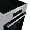 Gorenje 740742 laisvai pastatoma viryklė, juoda, nerūdijantis plienas
