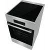 Gorenje 740742 laisvai pastatoma viryklė, juoda, nerūdijantis plienas