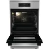 Gorenje 740742 laisvai pastatoma viryklė, juoda, nerūdijantis plienas