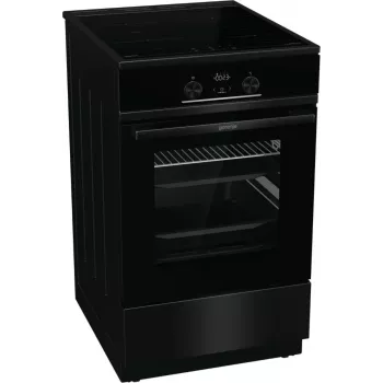 Gorenje GEIT5C60BPG Laisvai pastatoma viryklė Elektrinė Keraminė kaitlentė Juoda