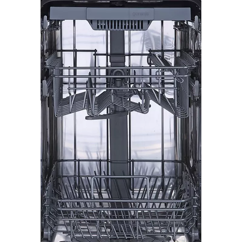 Gorenje GV 520 E 10 EB visiškai įmontuojama siaura indaplovė, 11 komplektų