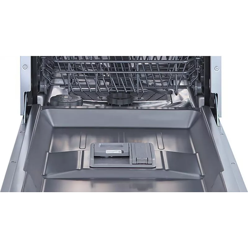 Gorenje GV 520 E 10 EB visiškai įmontuojama siaura indaplovė, 11 komplektų