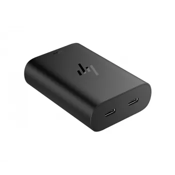 AC adapter HP 65W halogen-free LC USB-C 90×51×28.5 mm