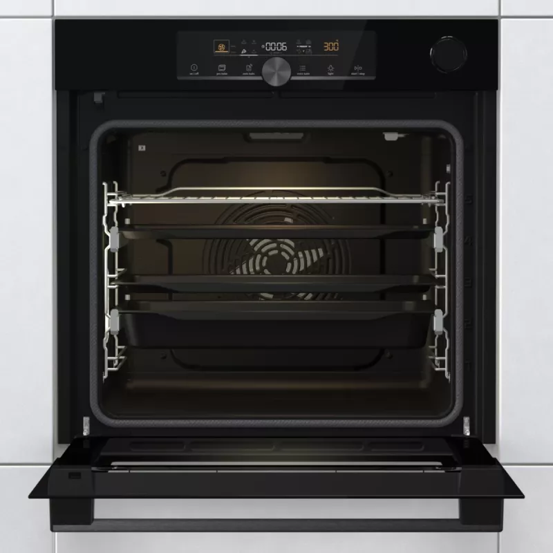 Gorenje BPSA 6747 A08BG 77 L juoda įmontuojama elektrinė orkaitė