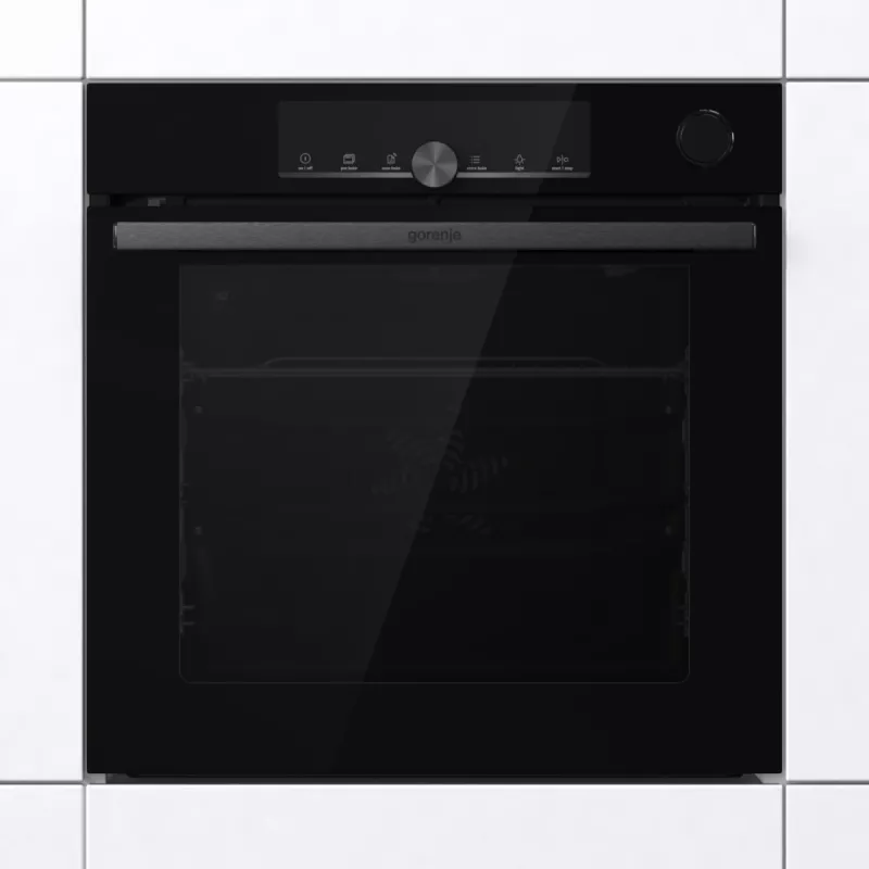 Gorenje BPSA 6747 A08BG 77 L juoda įmontuojama elektrinė orkaitė